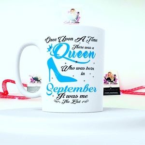Born In September 15 Ounce Ceramic Coffee Mug - choose 1 of 3 designs